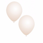200x stuks Transparante party ballonnen 30 cm - Verjaardag feestartikelen