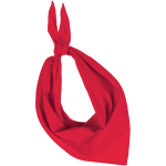 Kariban Bandana/zakdoek voor volwassenen - Rood