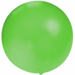 2x Grote ballonnen van 60 cm - Groen