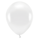 100xte ballonnen 26 cm eco/biologisch afbreekbaar - Milieuvriendelijke ballonnen - Feestversiering/feestdecoratie - thema - Themafeest versiering - Wit