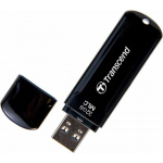 Transcend JetFlash 750, 32GB 32GB USB 3.0 USB flash drive - Zwart