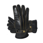 DMP kleding handschoenset leer heren M/ L zwart EB maat 9.5