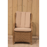 Eurofleur Aanbieding Darwin verstelbare stoel rattan grey - Bruin