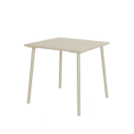 Max&Luuk George table 80x80x75 cm alu pearl grey