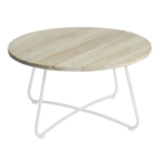 Max&Luuk Lily coffee table diameter80,5x43 cm stonewhite