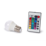 Perel Ledlamp 4 W E27 RGB & Warmwit