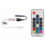 Vellight Mini RGB LED-controller - 1 kanaal - met RF-afstandsbediening