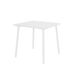 Max&Luuk George table 80x80x75 cm alu white