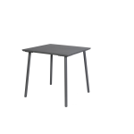 Max&Luuk George table 80x80x75 cm alu anthracite