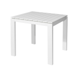 Max&Luuk Morris table 80x80x75 cm alu white