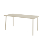 Max&Luuk George table 160x80x75 cm alu pearl grey