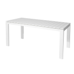 Max&Luuk Morris table 160x80x75 cm alu white