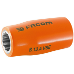 Facom doppen 1/2" 12 kant geïsoleerd 12 mm