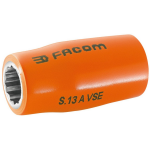 Facom doppen 1/2" 12 kant geïsoleerd 13 mm