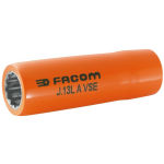 Facom lange 12-kant doppen 3/8&apos; 16mm