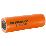 Facom lange doppen 1/2&apos; geïsoleerd 12mm