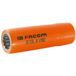 Facom lange doppen 1/2 &apos;geïsoleerd 17mm