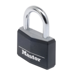 Masterlock 50mm - 25mm hardened steel shackle, 7mm diam. - double locking - 5-pin