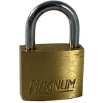 Masterlock 50mm solid brass padlock - steel shackle