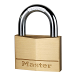 Masterlock 70mm - 36mm hardened steel shackle, 11mm diam. - double locking - 6-pi - Geel