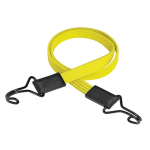 Masterlock Flat bungee 100cm - colour : yellowdouble reverse hook