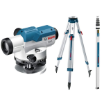 Bosch GOL 20 D Waterpas + BT 160 Statief + Meetlat GR 500