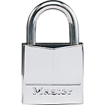 Masterlock 30mm - 17mm stainless steel shackle, 5mm diam. - double locking - 4-pi