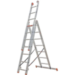 Altrex All Round 3-delige reformladder AR 3045 3 x 7 - Silver