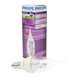 Philips LED tipkaars 6-40W E14 827 BA39 helder