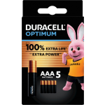 Duracell Alka Optimum AAA-batterijen 5 stuks