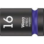 Wera 8790 C Impaktor Dop met 1/2"-aandrijving, 16 x 38 mm