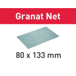 Netschuurmateriaal STF 80x133 P100 GR NET/50 Granat Net - 203286