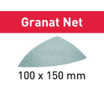 Festool Netschuurmateriaal STF DELTA P80 GR NET/50 Granat Net - 203320