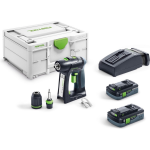 Festool C 18 HPC 4,0 I-Plus Accuschroefboormachine | 18v 4.0Ah Li-ion