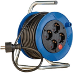 Brennenstuhl Kompakt kabelhaspel 15m H05VV-F 3G1,5 - Blauw