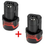 Bosch 12V Accu (10,8v) 2.0Ah Li-Ion | Duopack