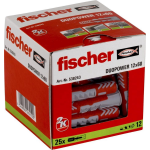 Fischer DUOPOWER 12x60 25 St - Grijs