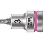 Wera 8740 B HF Binnenzeskant Zyklop Bitdop met 3/8"-aandrijving met vasthoudfunctie, 3,0 x 35 mm - 1 stuk(s)