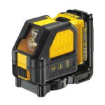 DeWalt DCE0811D1R Zelfnivellerende Kruislijnlaser 360 graden Rode Straal 10,8V 2,0Ah Li-Ion