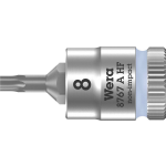 Wera 8767 A HF TORX® Zyklop Bit/dop-combinatie met 1/4" Aandrijving met Vasthoudfunctie, TX 8 x 28 mm - 1 stuk(s)