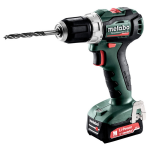 Metabo PowerMaxx BS 12 BL Accu-boorschroefmachine 12V 2x2Ah Li-ion