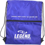 Legend Sports sporttas met vakje 40 x 50 cm - Blauw