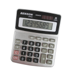 Ben Tools Basic bureau rekenmachine voor kantoor of school - calculator - Grijs