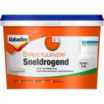 Alabastine Sneldrogende Str.Verf 5L - 5256779 - Wit