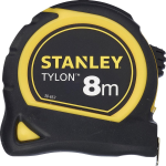 BLACK+DECKER Rolbandmaat Stanley Tylon | 8m - 25mm - Zwart