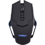 hiditec Raton Gaming INOX Aluminio muis USB Type-A Laser 3500 DPI Ambidextrous