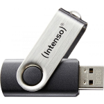 Intenso Basic Line USB flash drive 64 GB USB Type-A 2.0 Zwart, Zilver - Silver