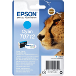 Epson T0712 - Inktcartrdige / Cyaan