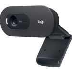 Logitech C505 HD Webcam - Zwart