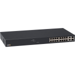 Axis T8516 PoE+ Managed Gigabit Ethernet (10/100/1000) Power over Ethernet (PoE) - Zwart
